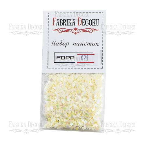 

Набір паєток - 021 - Fabrika Decoru