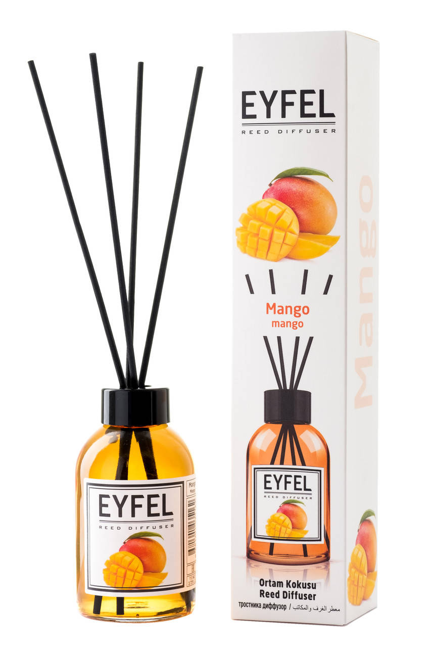 

Аромадиффузор для дома Eyfel Perfume Mango (с палочками) 55 мл