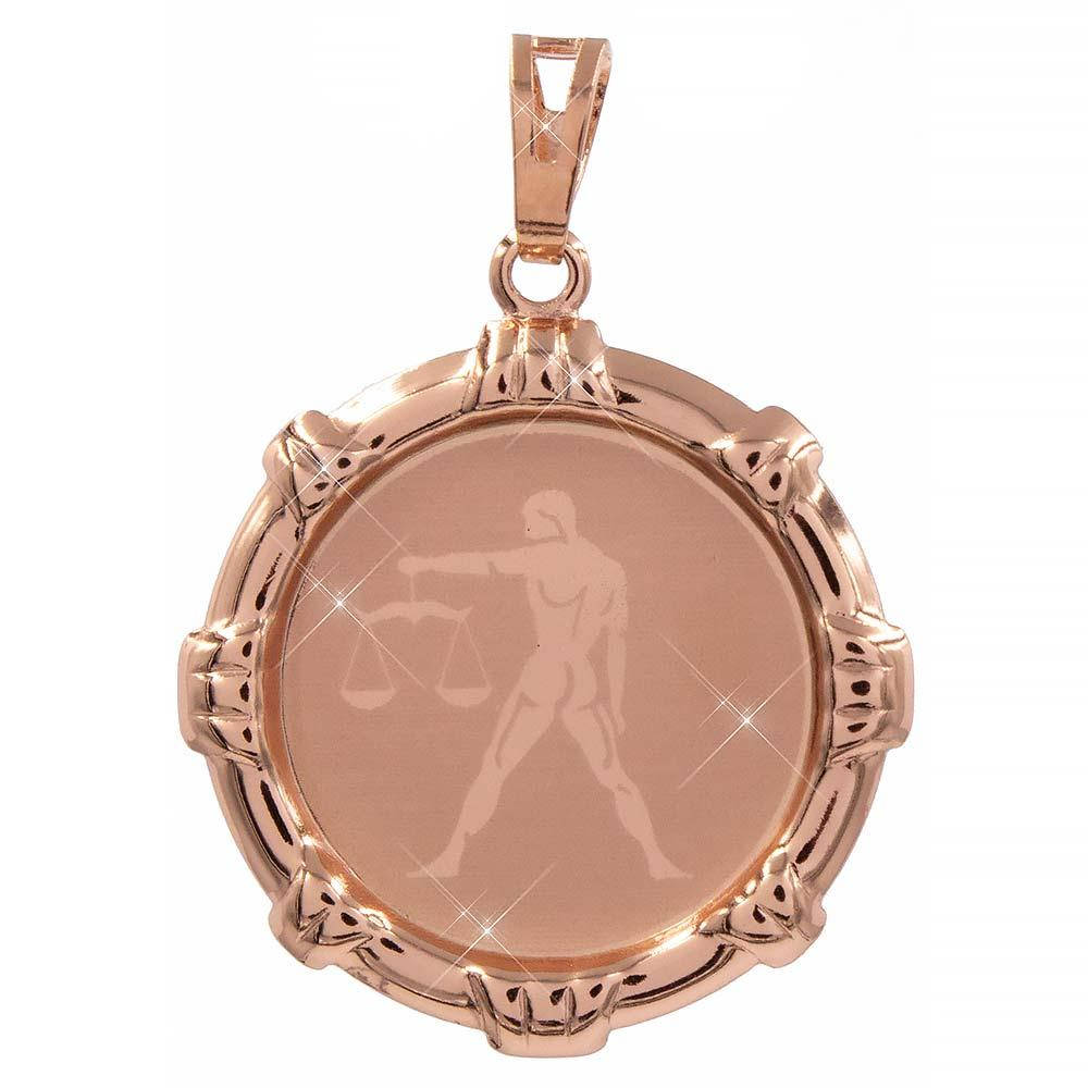 

Подвеска Знаки Зодиака Весы 2,5 см (Медицинское золото)