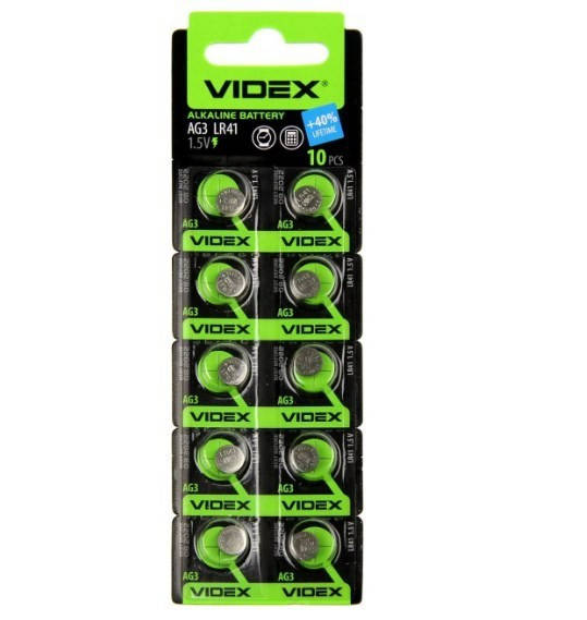 

Батарейка VIDEX AG3 (LR41)