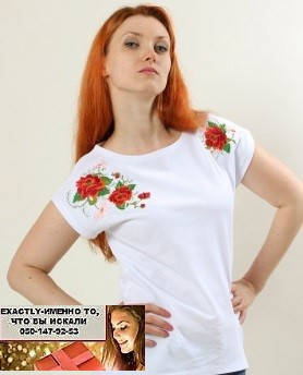 

Вышиванка туника женская L, XL, Белый