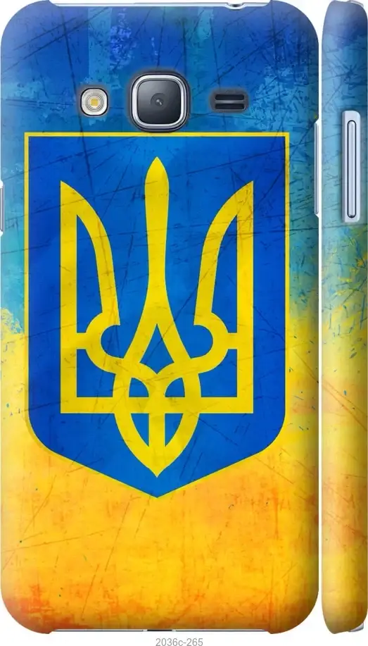

Чехол на Samsung Galaxy J3 Duos (2016) J320H Герб Украины "2036c-265-57583"