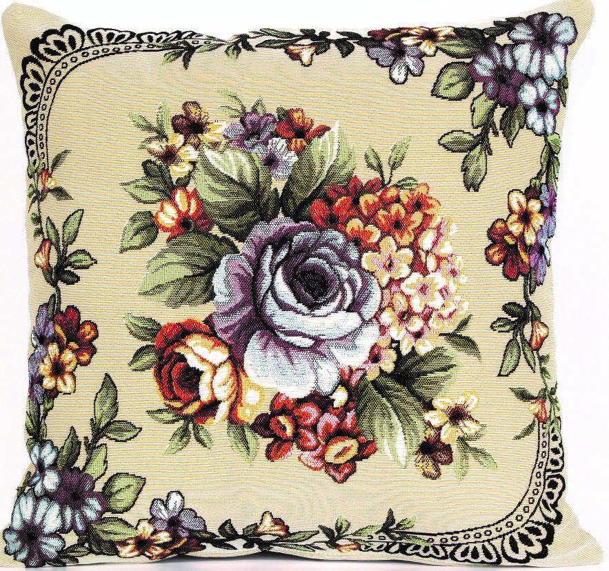 

Наволочка гобеленовая Sagol 45х45 - St 5, Молочный