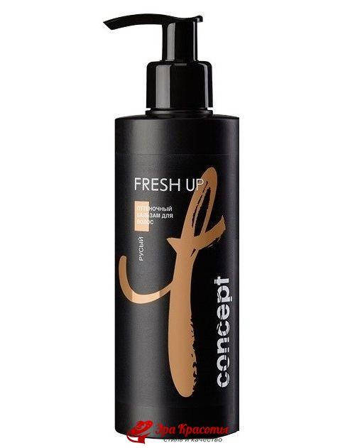 

Оттеночный бальзам для волос с дозатором Для русых оттенков Fresh Up Concept, 300 мл