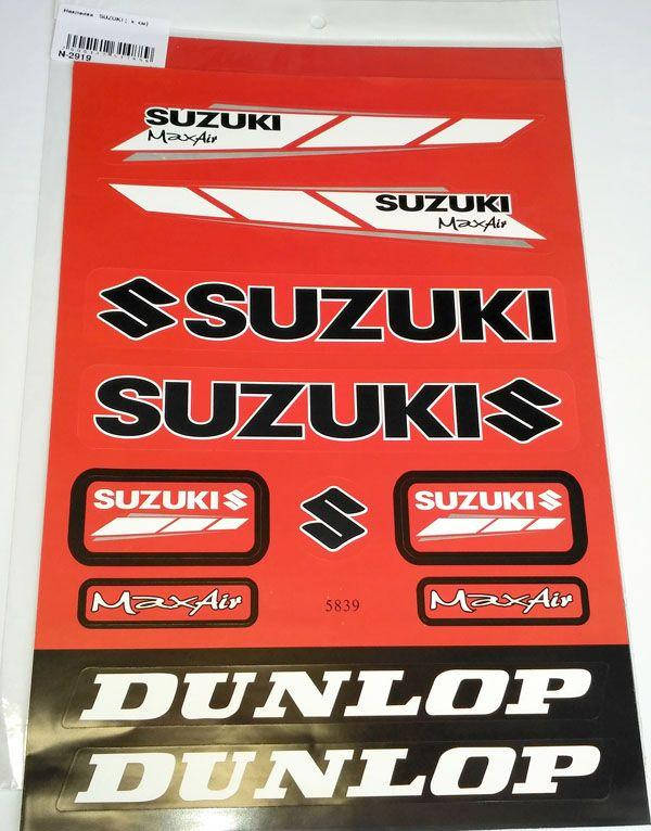

Наклейка набор SUZUKI (22х35см)