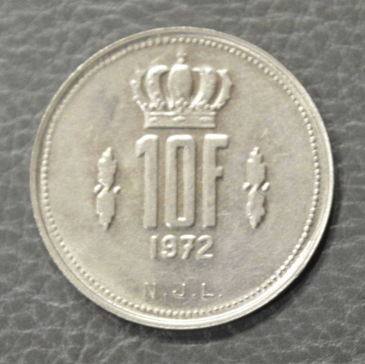 

Люксембург 10 франков 1972 год (АЗ)