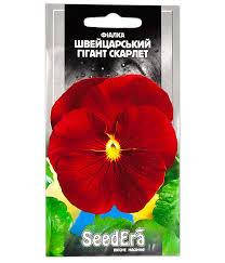 

Семена Виола Швейцарский гигант Скарлет 0,1 грамма SeedEra, Красный