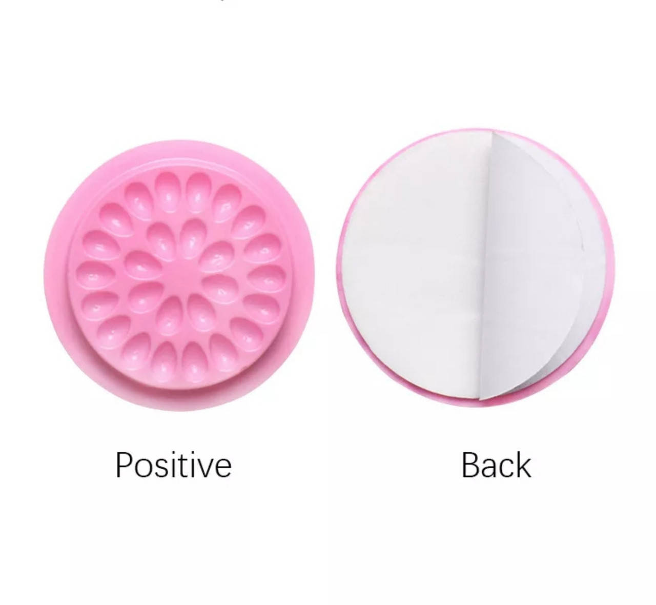 

Палетка для клея розовая (на клейкой основе)