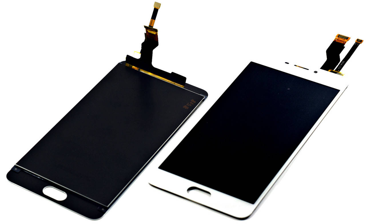 

Дисплей для мобильного телефона Meizu M5 Note/M621, белый, с тачскрином