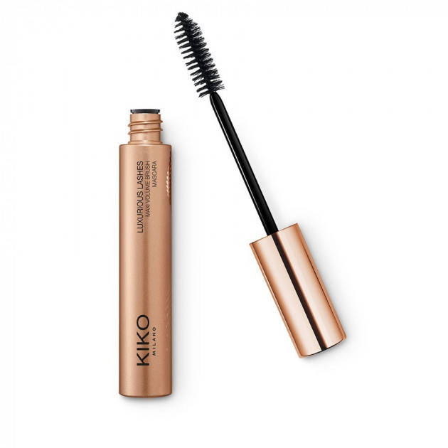 

Тушь для ресниц Kiko Milano New Luxurious Lashes Maxi Brush Mascara Volume, Черный