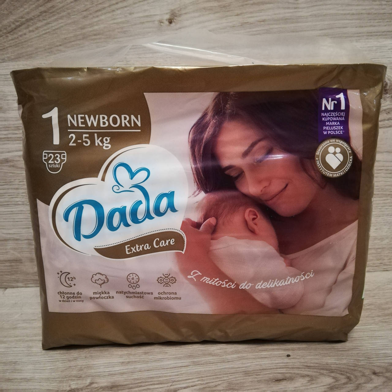 

Подгузники Dada Extra Care 1 Newborn (2-5 кг), 23 шт