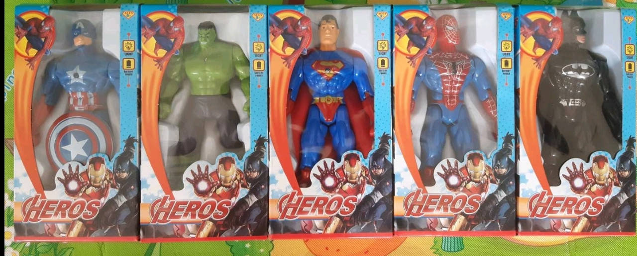 

Фигурка супергерои batman человек паук ,суперменн ,Superman, spiderman