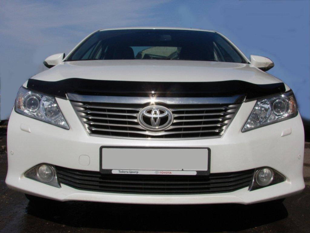

Дефлектор капота (Люкс!) мухобойка Toyota Camry V50 2011-2014 Europe, PZ451-V3533-00, SIM, STOCAM1112