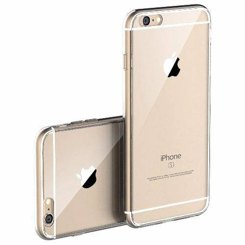 

Силиконовый прозрачный чехол для iPhone 6 (бампер)