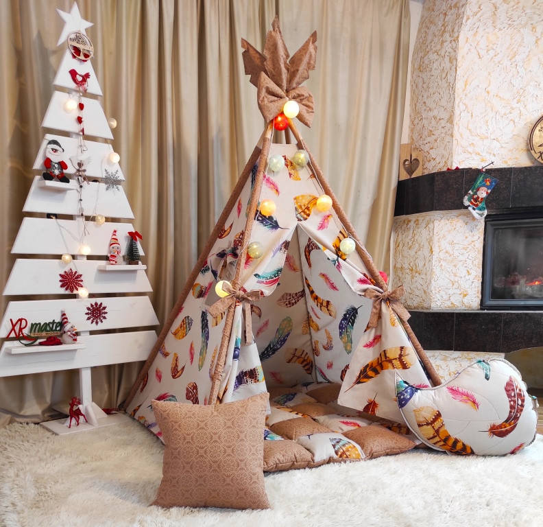 

Палатка для детей Вигвам Индиго БОН БОН. Полный комплект!