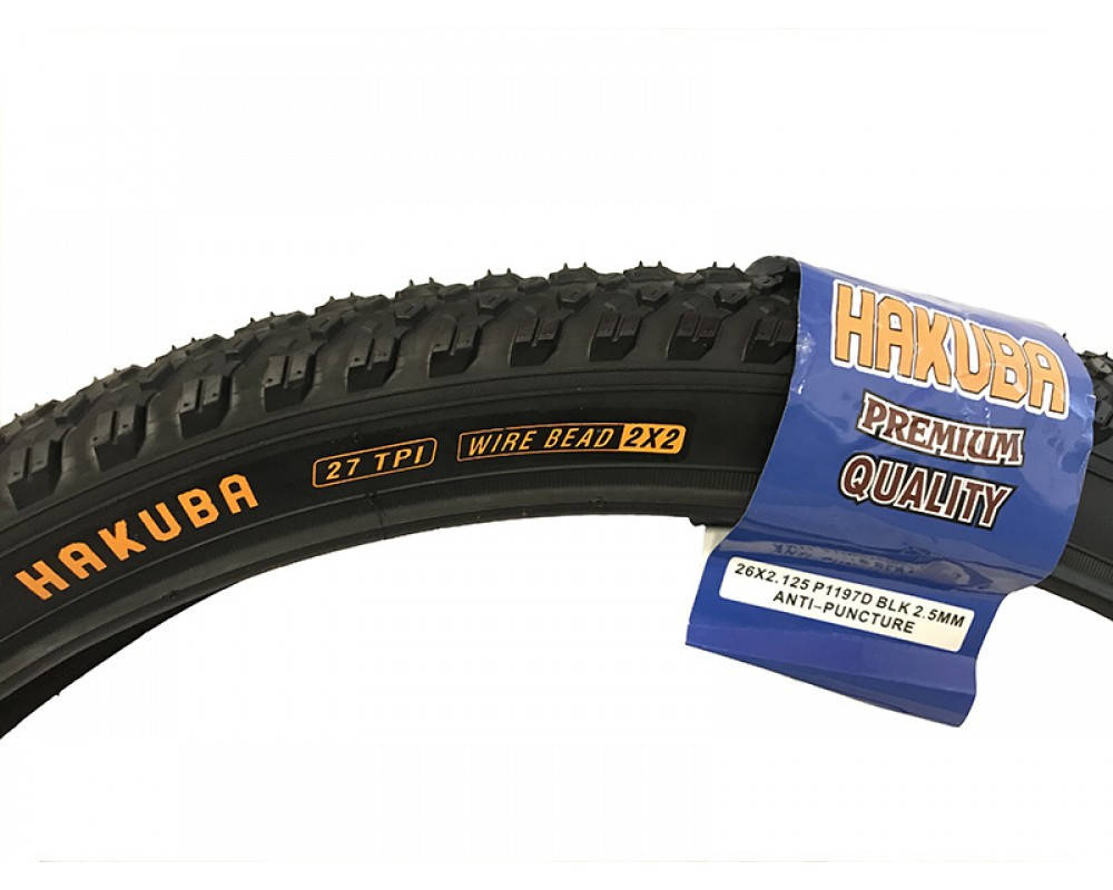 

Покрышка Hakuba P1197D 26 x 2.125 антипрокольная