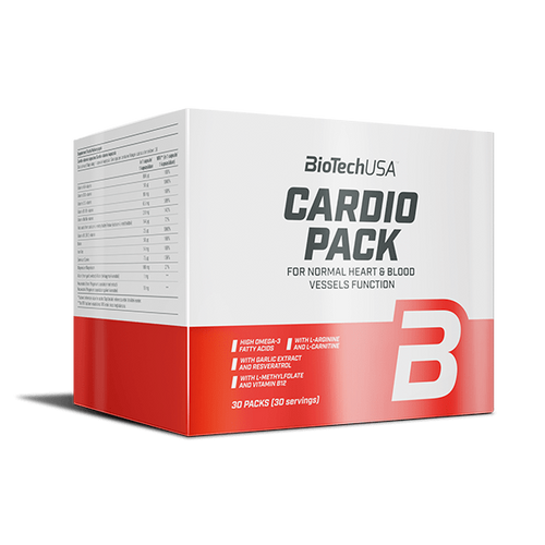 

Витамины для сердца BioTeсhUSA Cardio Pack 30 пакетиков