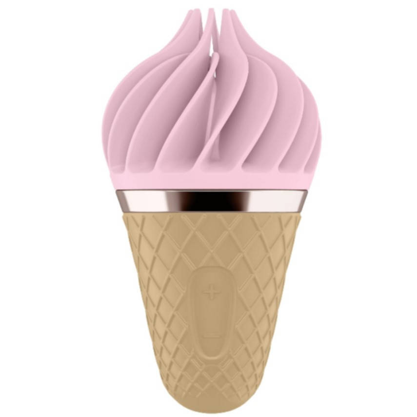 

Морозиво спіннатор Satisfyer Lay-On - Sweet Temptation Pink/Brown