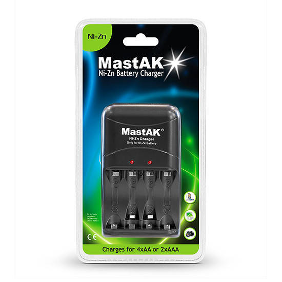 

Сетевое зарядное устройство MastAK MZ-860 Для ААА; АА ( только для Ni- Zn! )