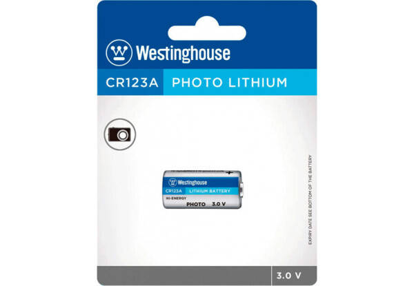 

Батарейка Westinghouse Lithium 3V CR123A