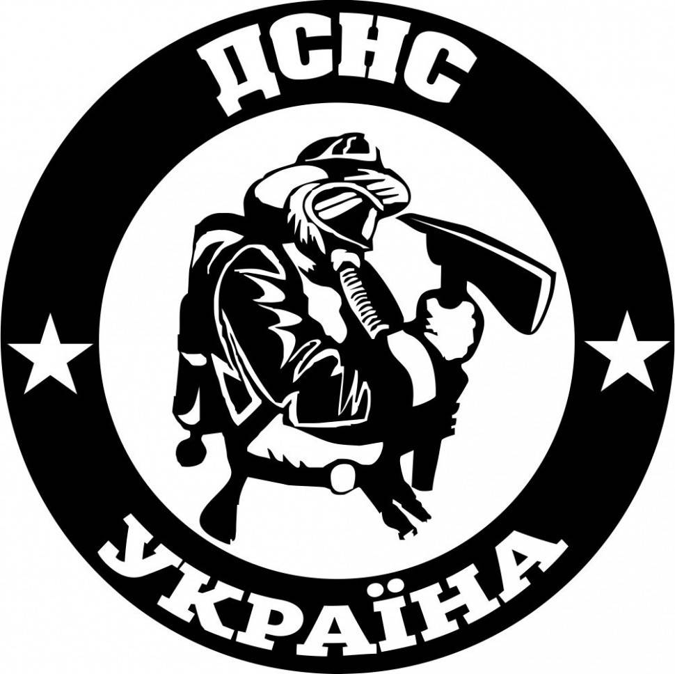 

Виниловая наклейка на автомобиль - ДСНС Україна