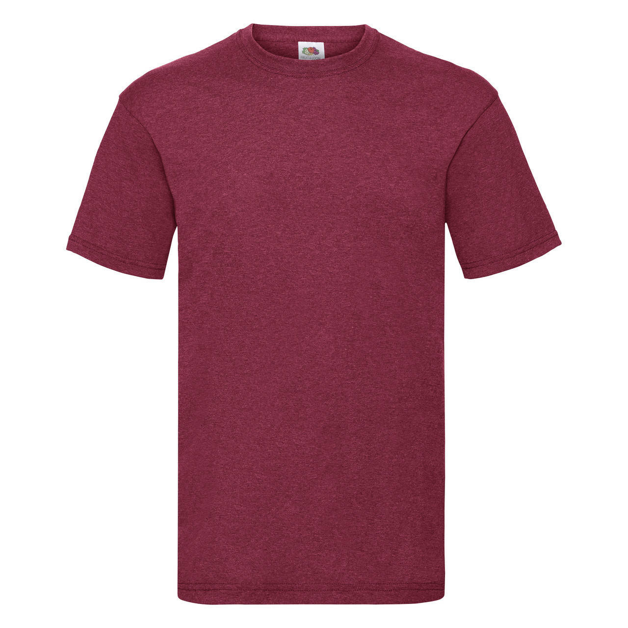 

Мужская Футболка Iconic Fruit of the loom Красный меланж 61-430-VH XXL