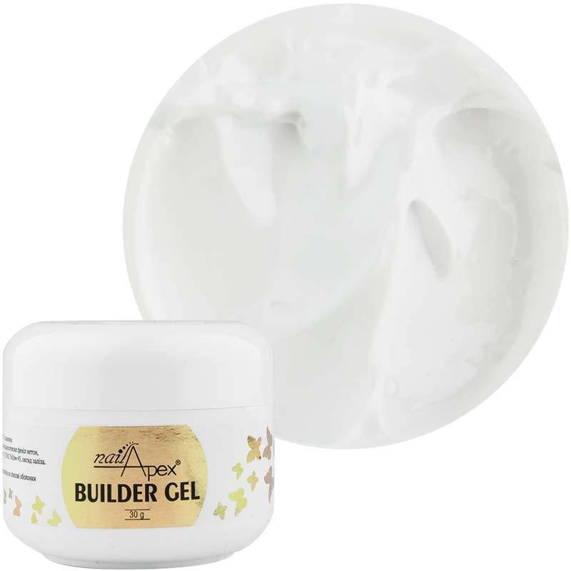 

Моделирующий гель-желе NailApex Snow White, 30 г, Белый