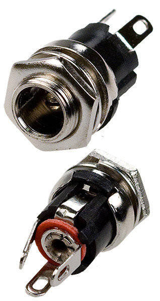 

Гнездо монтажное DC 2,5 x5,5мм VK10320B