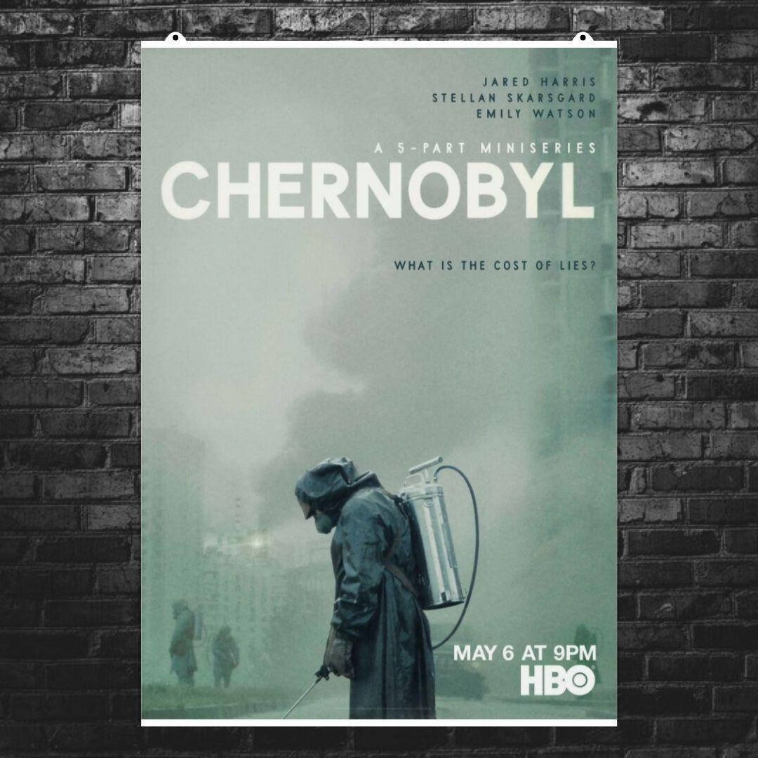 

Постер "Чернобыль", Chernobyl, сериал HBO, официальный постер. Размер 60x43см (A2). Глянцевая бумага