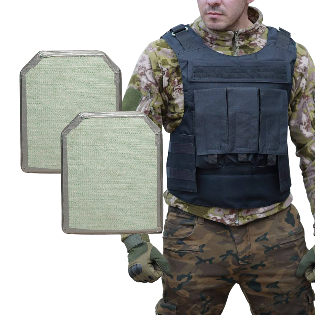 

Бронежилет (комплект черная плитоноска и две бронеплиты)