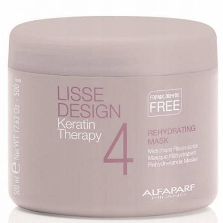 

Alfaparf Lisse Design Keratin Mask - Кератиновая маска для волос, 500ml