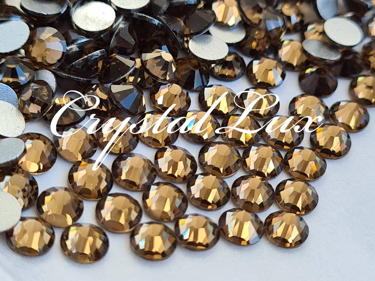 

Стразы Lux ss20 Smoked Topaz (5.0mm) 100шт