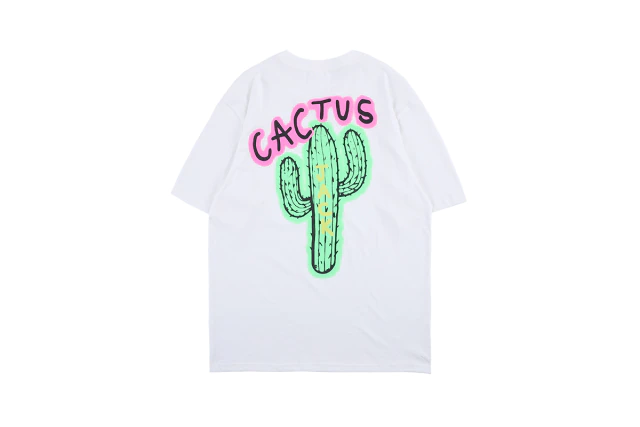 

Футболка белая LOYS Cactus Jack принт кактус
