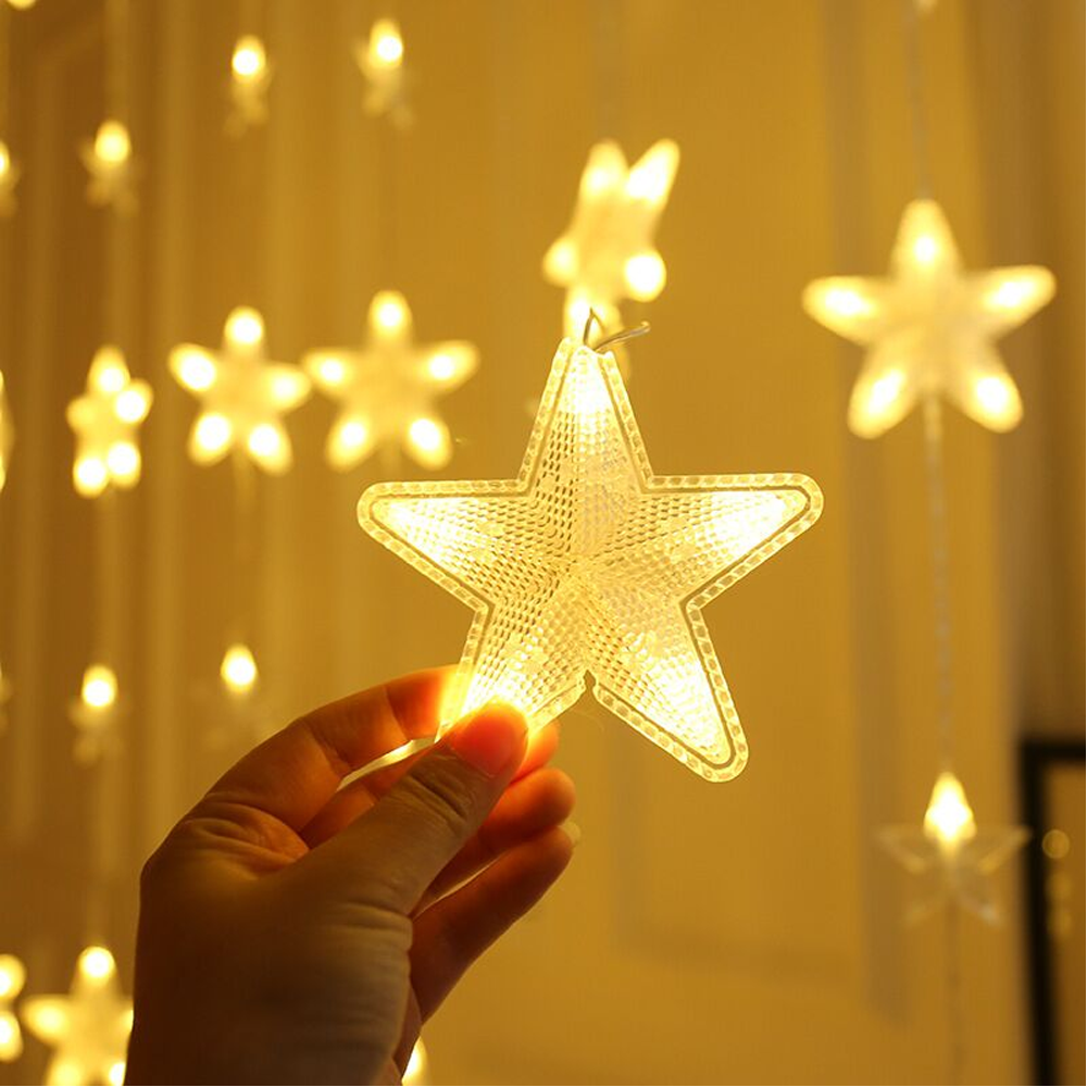

Светодиодная гирлянда "Штора Звездочка" 3 м LED / Новогодняя гирлянда