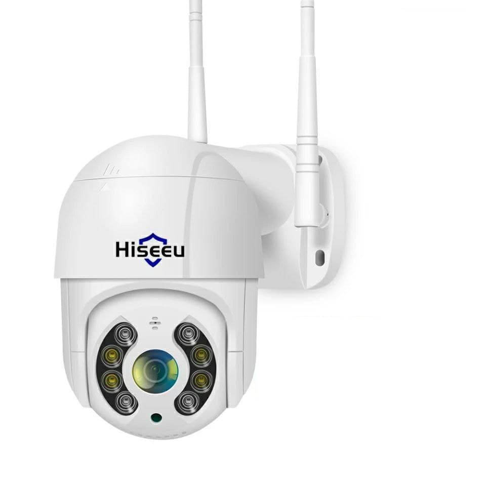 

Наружная поворотная IP WiFi камера Hiseeu WHD812 1080P. iCSee