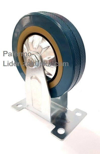 

Колеса промышленные неповоротные с крепежной панелью d-75мм.