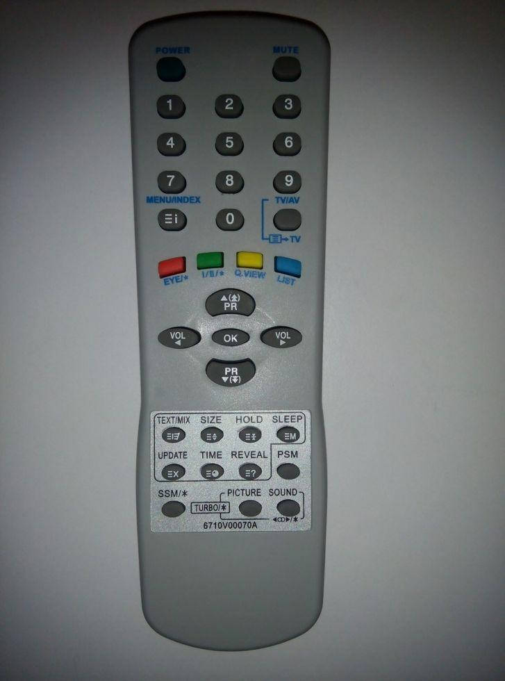 

Пульт Rolsen 6710V00070A, Серый