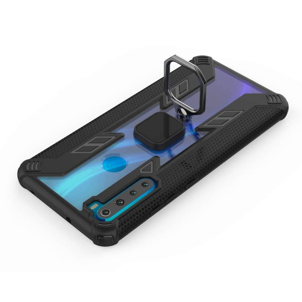

Защитный чехол бампер Combo с кольцом подставкой для Xiaomi Redmi Note 8T черный