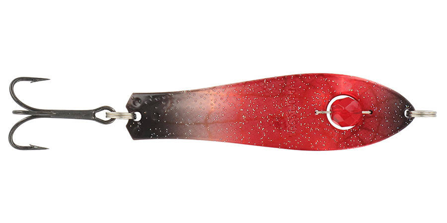 

Блесна с камнем Kuusamo Professor 3 with bead light 75/12 BL/GO/R-C