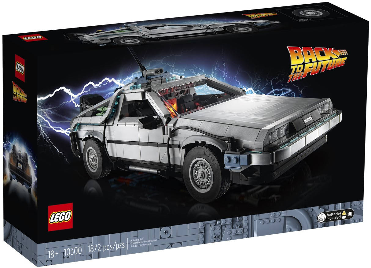 

Lego Creator Expert Назад в будущее: Машина времени Делориан 10300