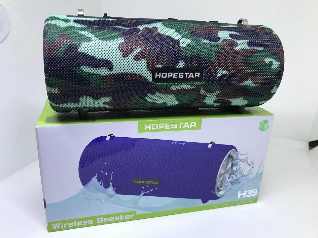 

Минидинамик Bluetooth HOPESTAR H39 колонка беспроводная