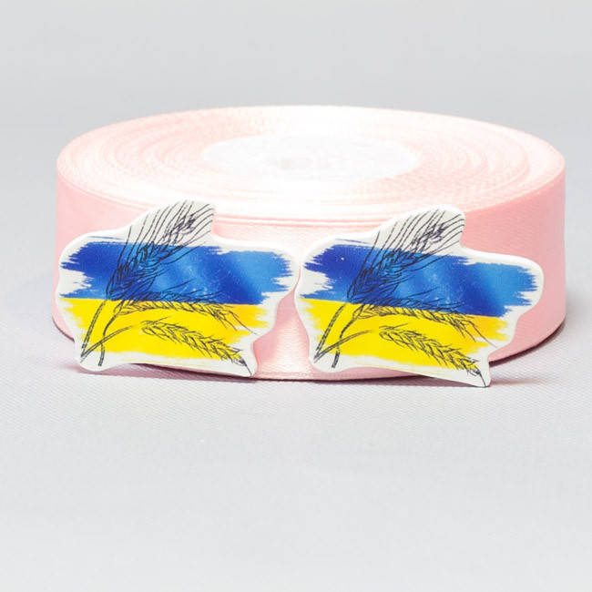 

Заготовка для значка Флаг с колосками