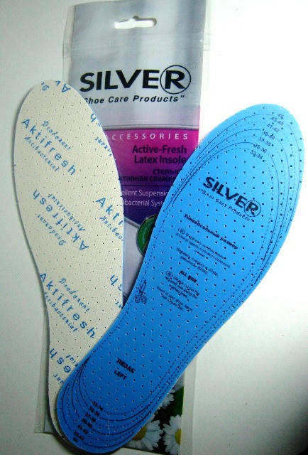 

Стельки для обуви Активная Свежесть Silver р.33-45 (обрезные)