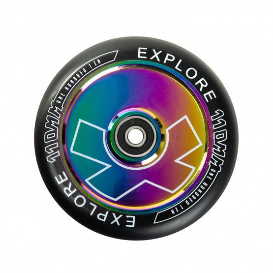 

Колеса для самоката explore / Колеса для трюкового самоката Explore 110 мм литой диск алюминий