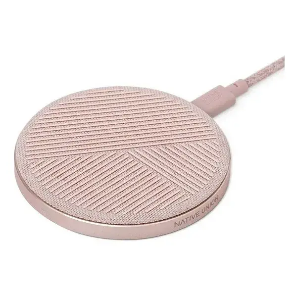 

Беспроводное зарядное устройство для телефона Native Union DROP-ROSE-FB-V2 Rose (Drop Wireless Charger Fabric)