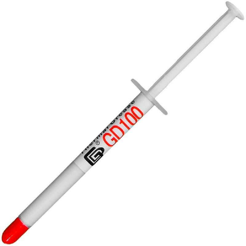 

Термопаста (теплопроводящая, теплопроводная паста) GD100 (К/т 1,04W/m-k), вес 1 грамм