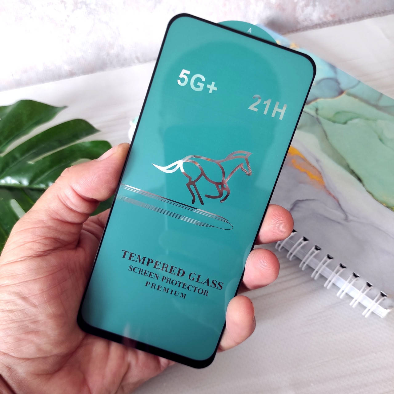 

Защитное стекло 21H Premium Glass Xiaomi Redmi Note 10 Черное, Черный