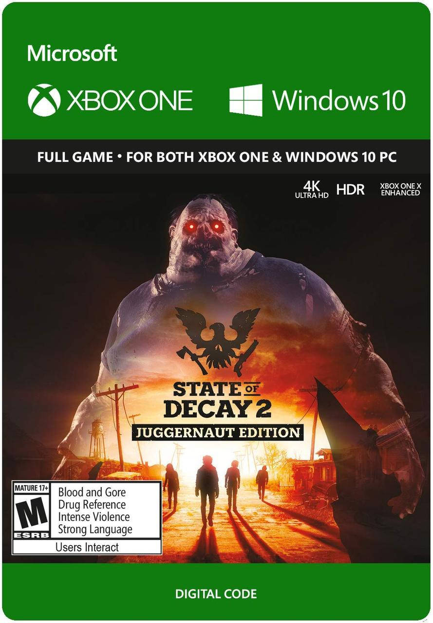 

State of Decay 2: Juggernaut Edition (Ключ Xbox One / PC)
