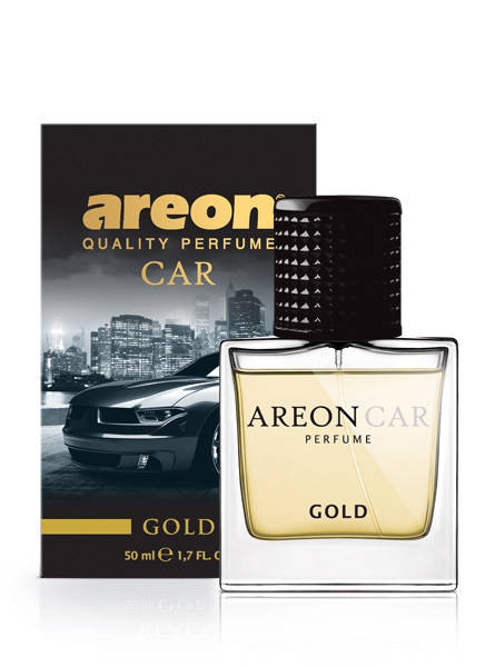 

Ароматизатор для автомобиля AREON "Perfume" Gold 50ml (парфюм)
