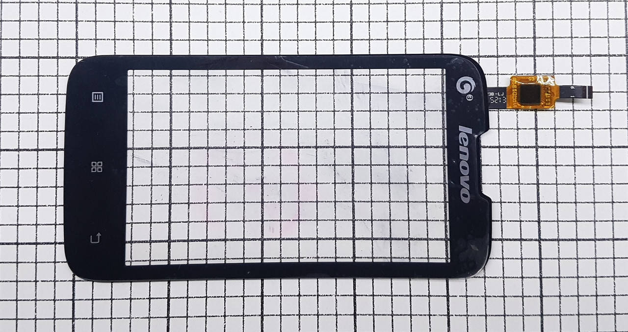 

Тачскрин Lenovo A300T сенсор для телефона Black, Черный